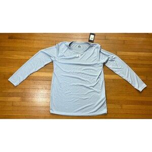 New Under Armour Team Tech Long Sleeve Shirt Gray Women's Size Medium
